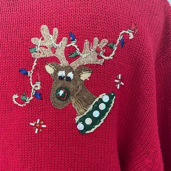 Tiara Christmas zip Cardigan - Picture 4 of 4